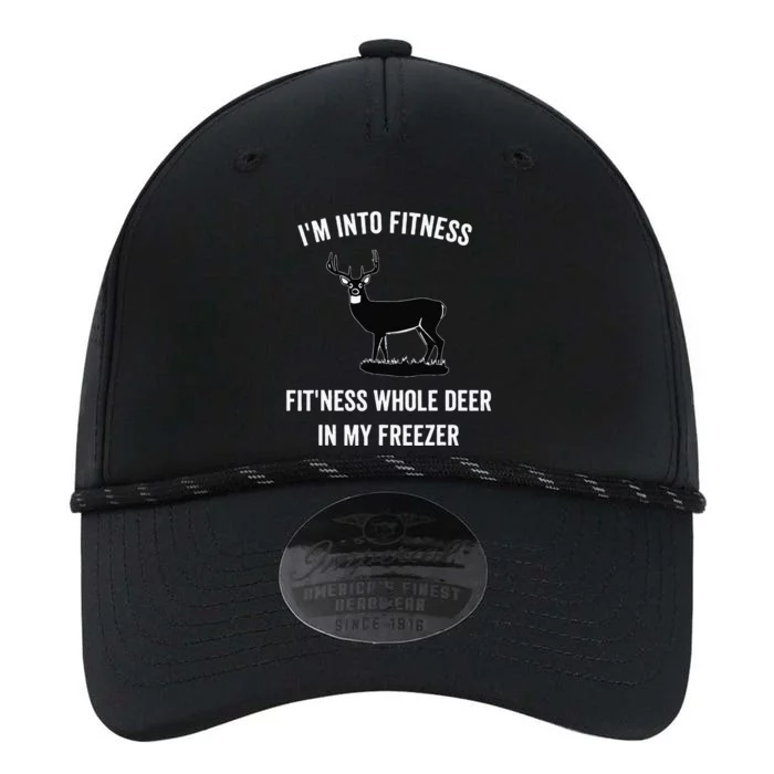 I'm Into Fitness Funny Joke Deer Hunting Gift For Hunters Performance The Dyno Cap