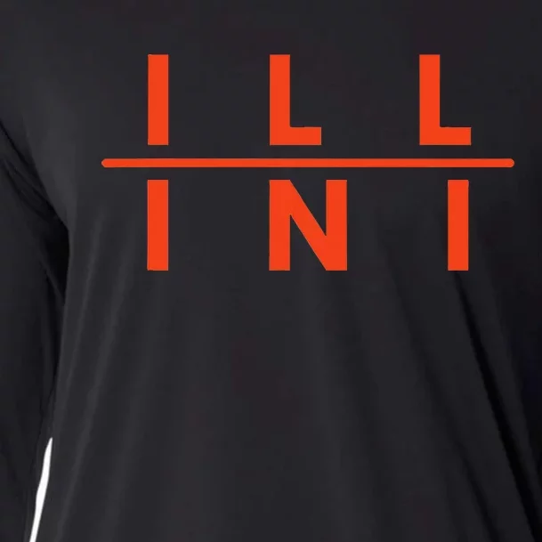 Illinois Il Fans Cooling Performance Long Sleeve Crew