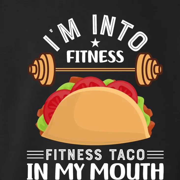 IM Into Fitness Taco In My Mouth Toddler Hoodie