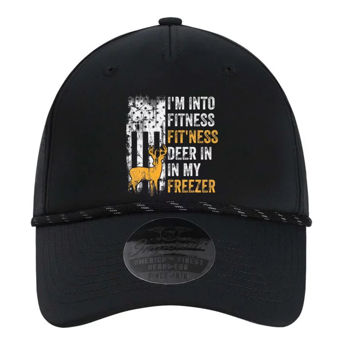 I'm Into Fitness Deer Freezer Funny Hunting Deer Hunter Performance The Dyno Cap