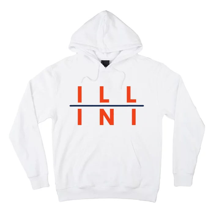 Illinois IL Fans Hoodie