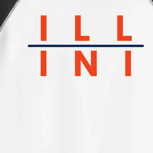 Illinois IL Fans Toddler Fine Jersey T-Shirt