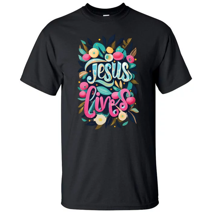 It Is Finished Resurrection Sunday Easter Christian Tall T-Shirt