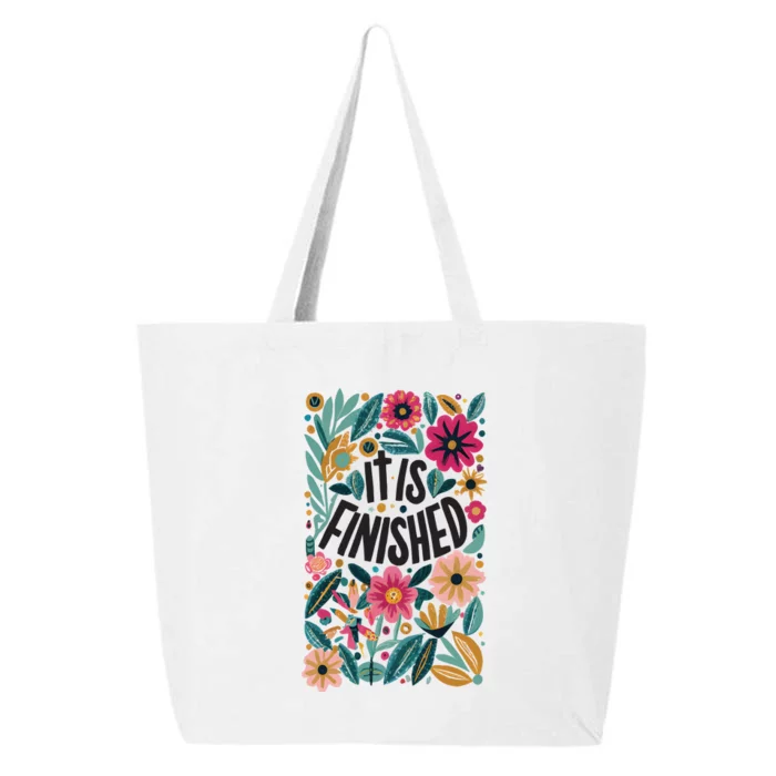 It Is Finished Resurrection Sunday Easter Christian 25L Jumbo Tote