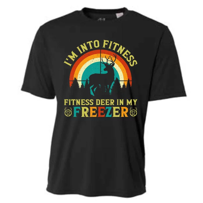 IM Into Fitness FitNess Deer In My Freezer Cooling Performance Crew T-Shirt