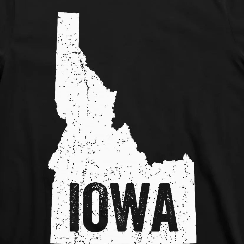 Idaho Iowa Funny Geography Mix Up Joke Idawa Pride T-Shirt