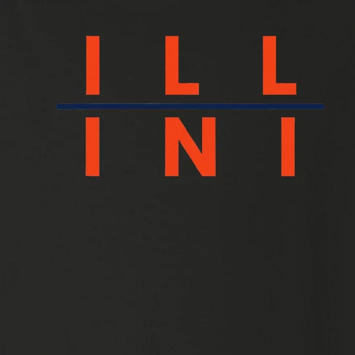 Illinois Il Fans Toddler Long Sleeve Shirt