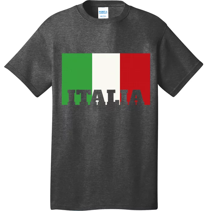 Italy Italian Flag Pride Heritage Patriotic Born Italia Gift T-Shirt