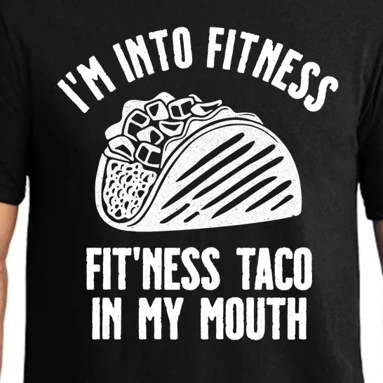 Im Into Fitness Fitness Taco In My Mouth Pajama Set