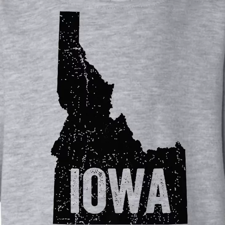 Idaho Iowa Funny Geography Mix Up Toddler Hoodie