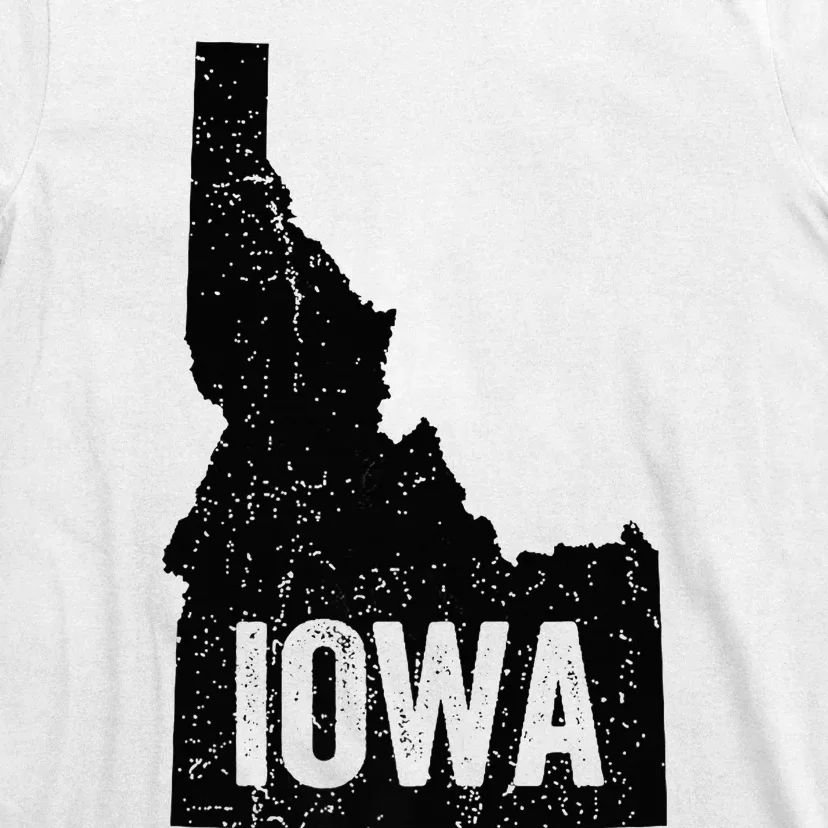 Idaho Iowa Funny Geography Mix Up T-Shirt