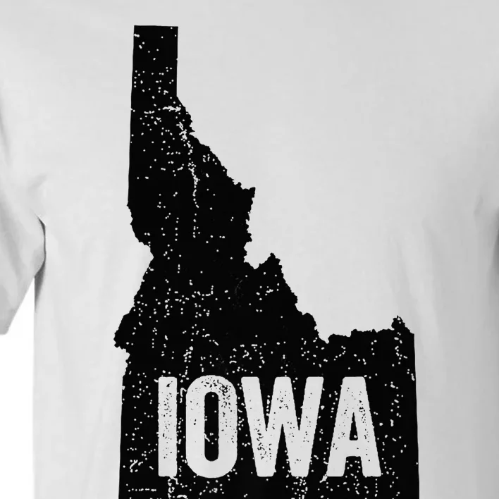 Idaho Iowa Funny Geography Mix Up Tall T-Shirt