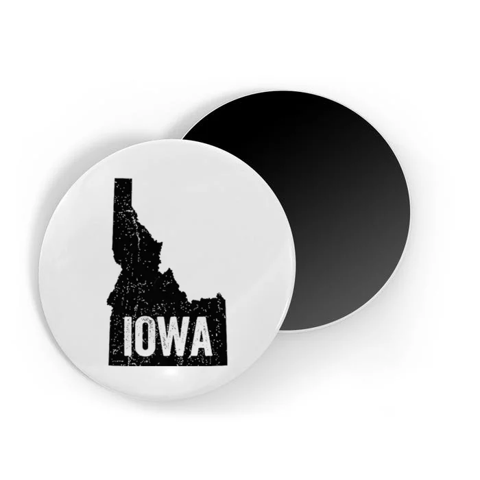 Idaho Iowa Funny Geography Mix Up Magnet