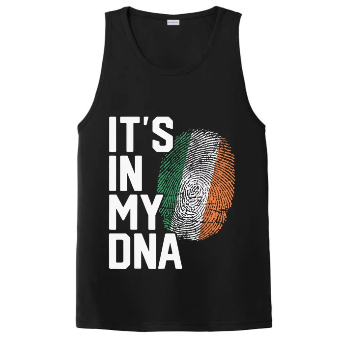 Ireland Irish Flag Heritage funny st.patrick's day Performance Tank