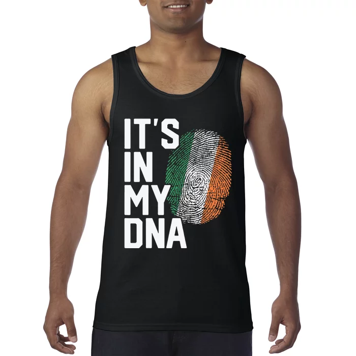 Ireland Irish Flag Heritage funny st.patrick's day Tank Top