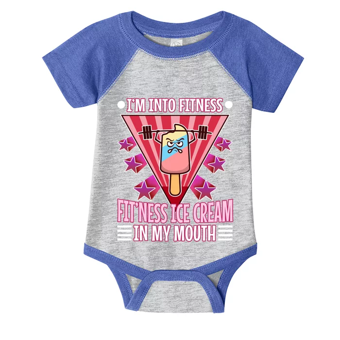 Im Into Fitness Ice Cream Great Gift Infant Baby Jersey Bodysuit