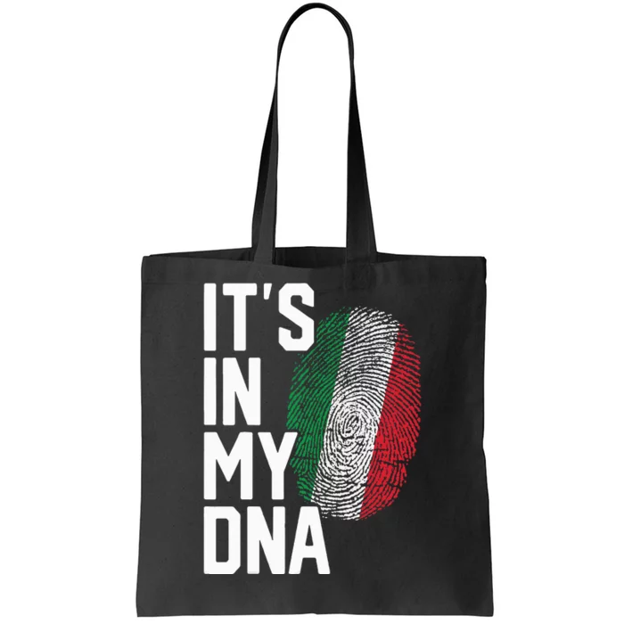 Italy Italian Flag Heritage Tote Bag