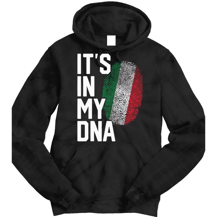 Italy Italian Flag Heritage Tie Dye Hoodie