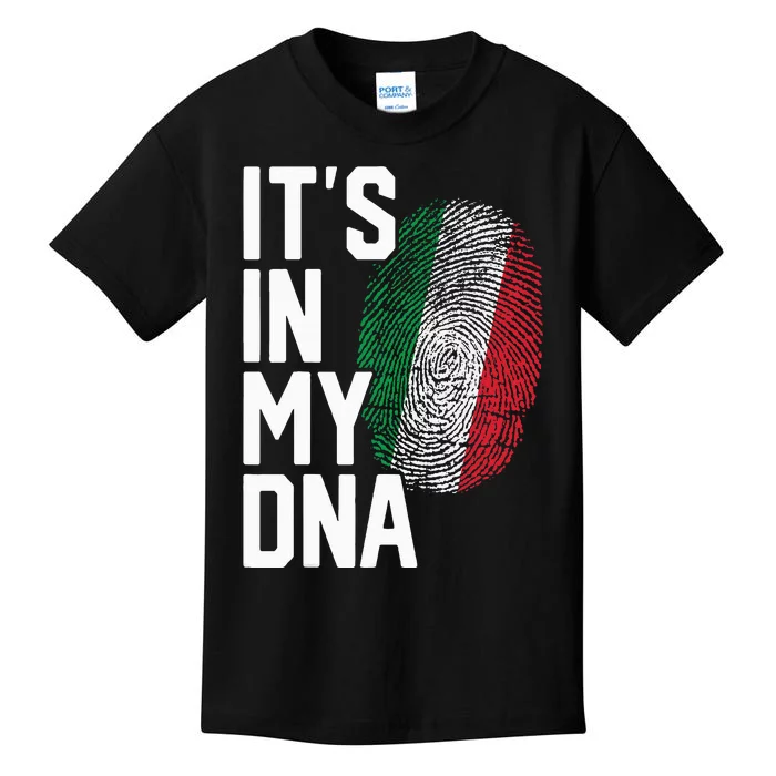 Italy Italian Flag Heritage Kids T-Shirt