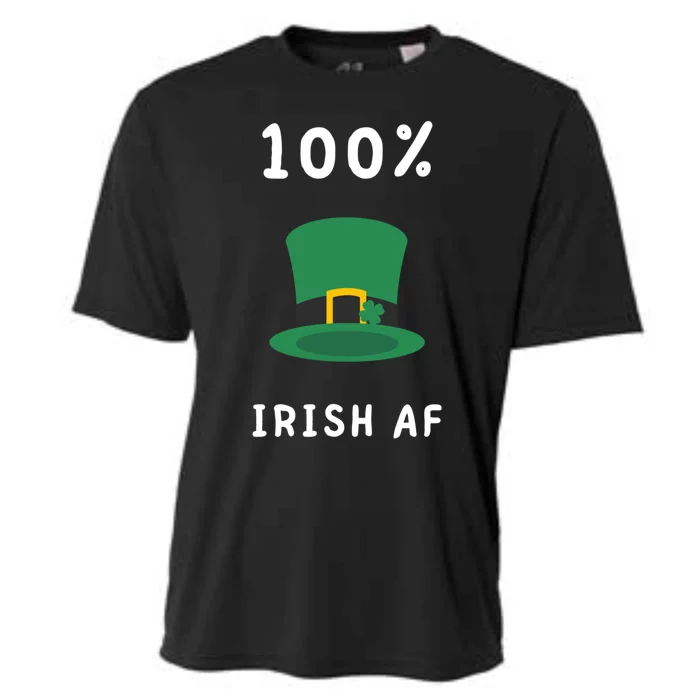 Ireland Irish Funny St Patrick's Day Irish Af Humor Meme Gift Cooling Performance Crew T-Shirt