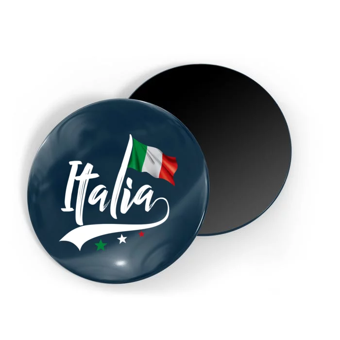 Italia Italian Flag Italy Italiano Heritage Magnet