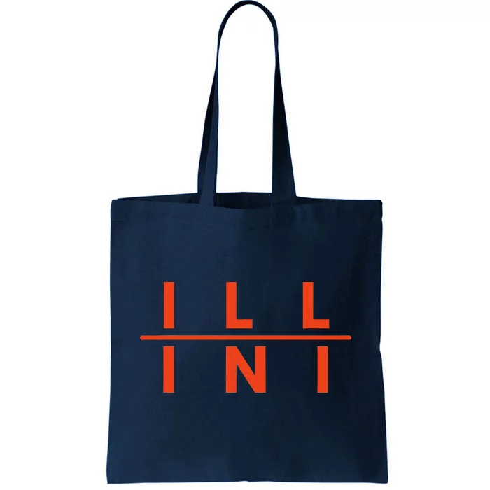 Illinois Il Fans Tote Bag