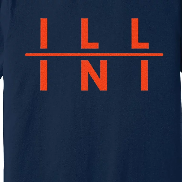 Illinois Il Fans Premium T-Shirt