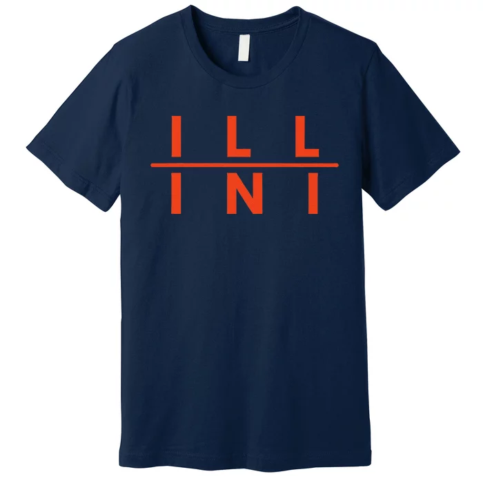 Illinois Il Fans Premium T-Shirt