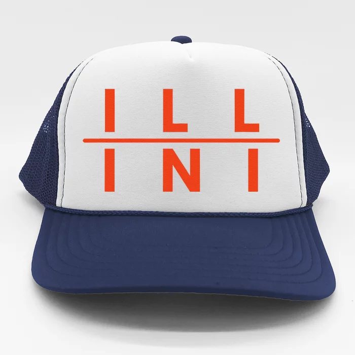 Illinois Il Fans Trucker Hat