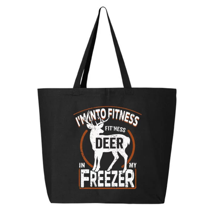 IM Into Fitness Deer Freezer Funny Dad Hunter Deer Hunting 25L Jumbo Tote