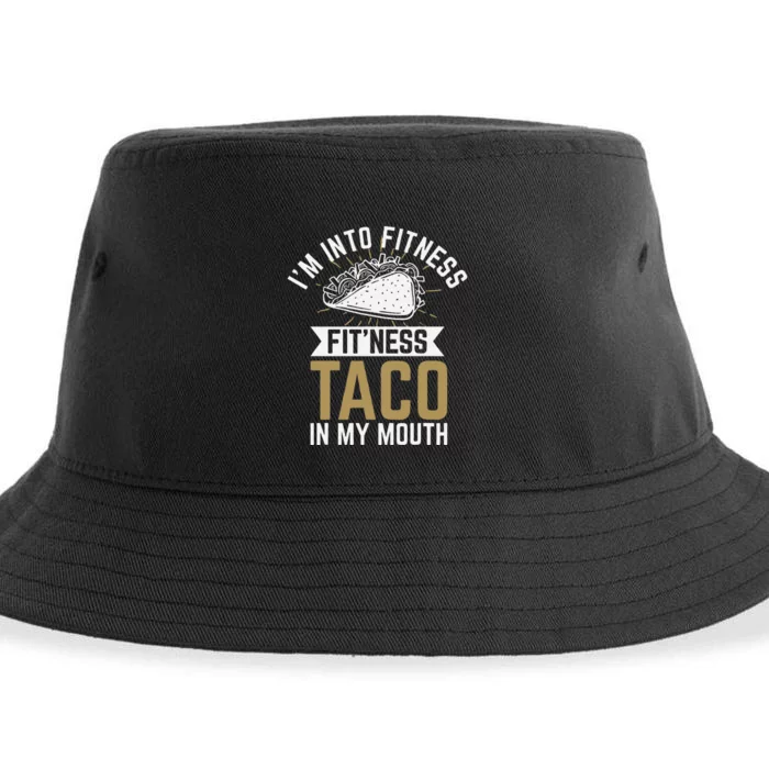 Im Into Fitness Fitness Taco In My Mouth Sustainable Bucket Hat