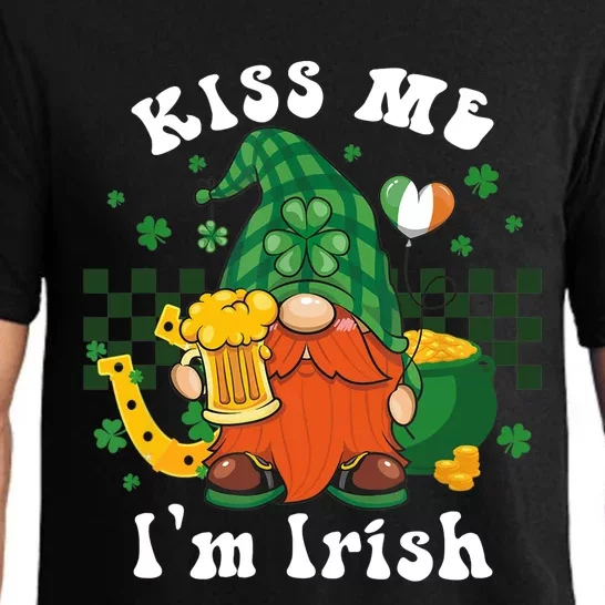 I'm Irish Gnome Beer Lovers St Patrick's Day Tee Pajama Set