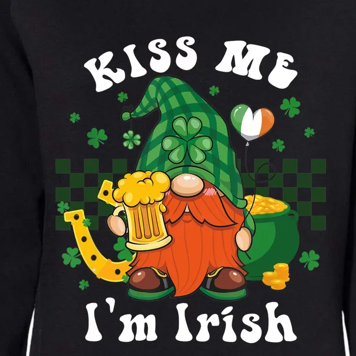 I'm Irish Gnome Beer Lovers St Patrick's Day Tee Womens California Wash Sweatshirt