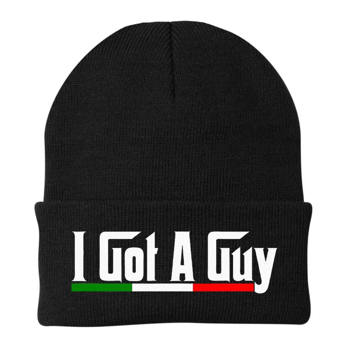 Italian I Got A Guy Knit Cap Winter Beanie