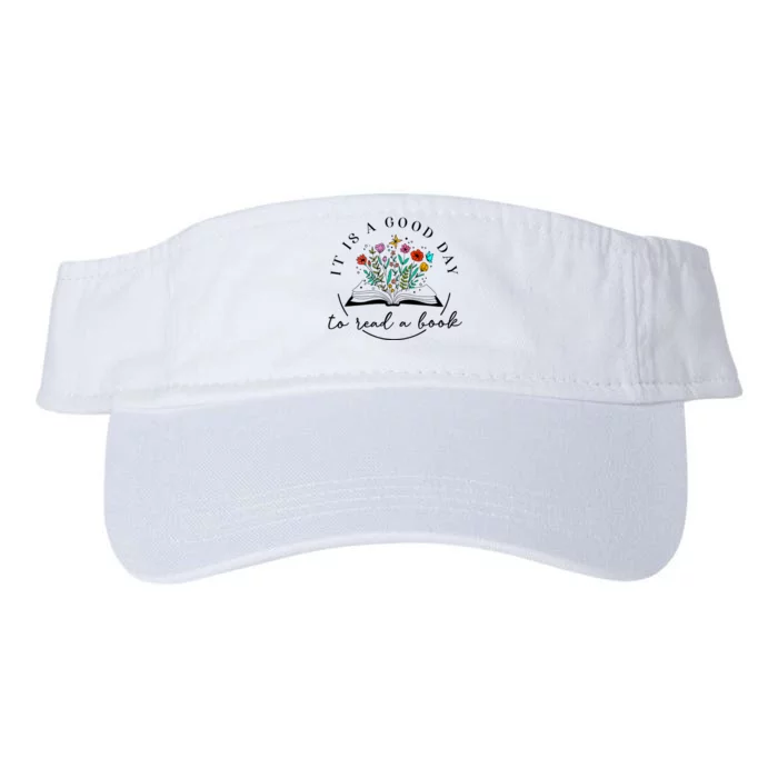 It Is Good Day To Read A Book Bookish Banned Books Lovers Valucap Bio-Washed Visor