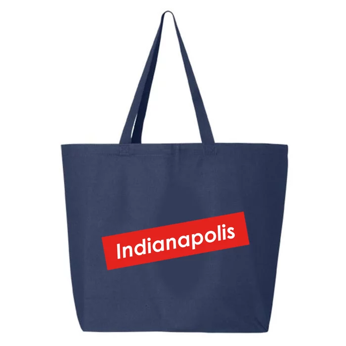 Indianapolis Indiana Gift 25L Jumbo Tote