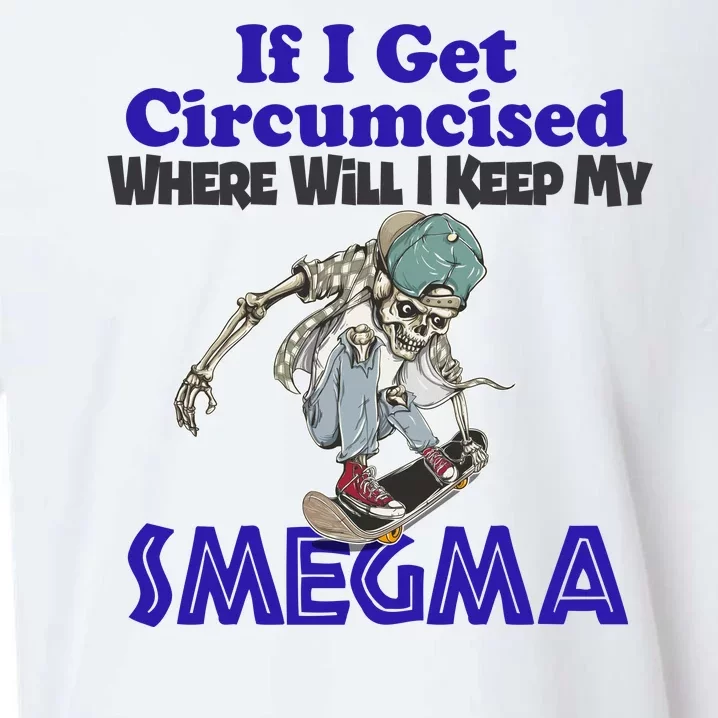 If I Get Circumcised Where Will I Keep My Smegma Funny Sueded Cloud Jersey T-Shirt