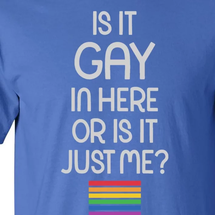 Is It Gay In Here Or Is It Just Me Gift Tall T-Shirt