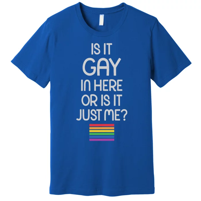 Is It Gay In Here Or Is It Just Me Gift Premium T-Shirt