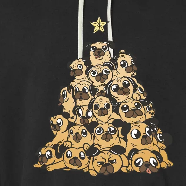 It Is Going To Be A Pug Christmas Tree Garment-Dyed Fleece Hoodie