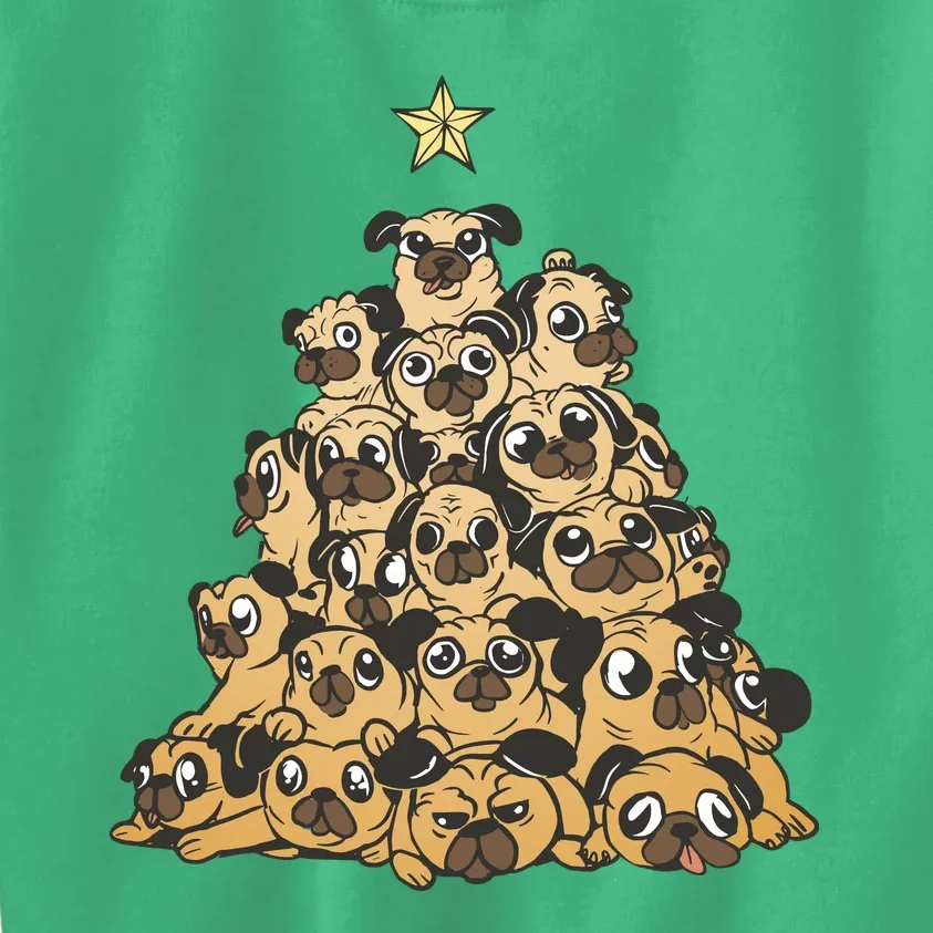 It Is Going To Be A Pug Christmas Tree Kids Sweatshirt