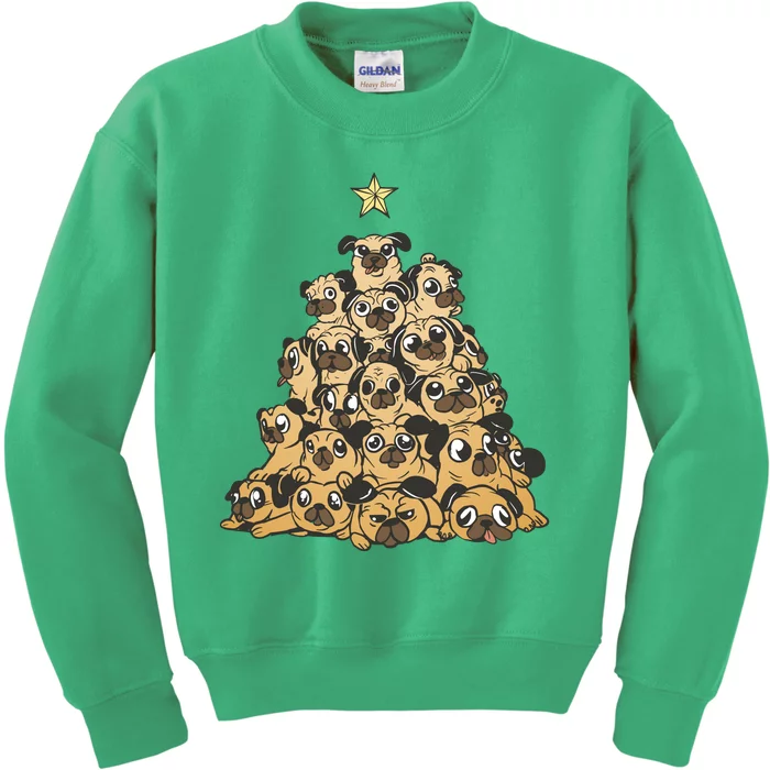 It Is Going To Be A Pug Christmas Tree Kids Sweatshirt