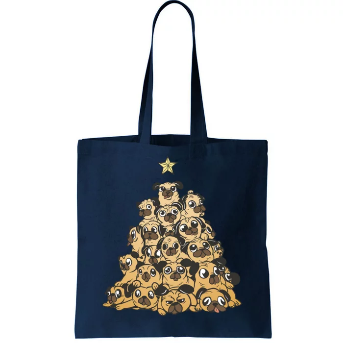 It Is Going To Be A Pug Christmas Tree Tote Bag