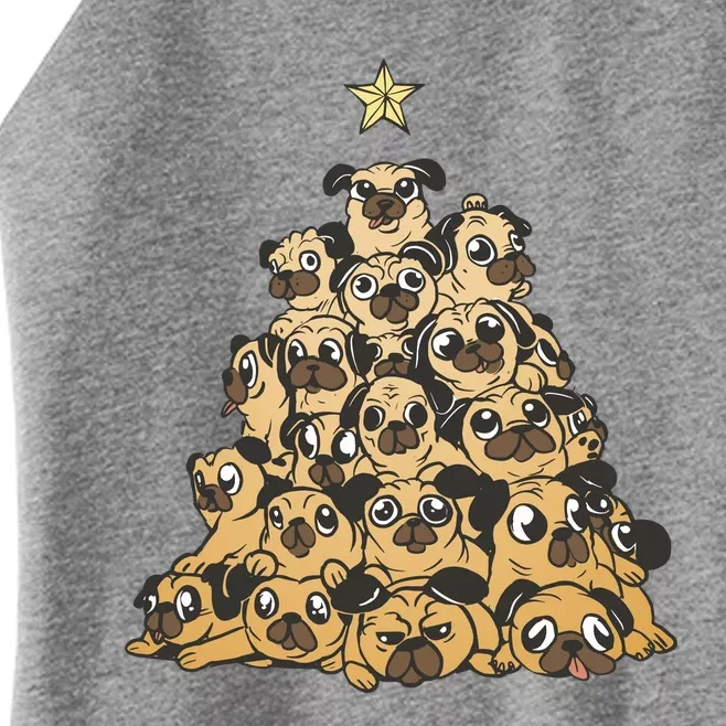 It Is Going To Be A Pug Christmas Tree Women’s Perfect Tri Rocker Tank