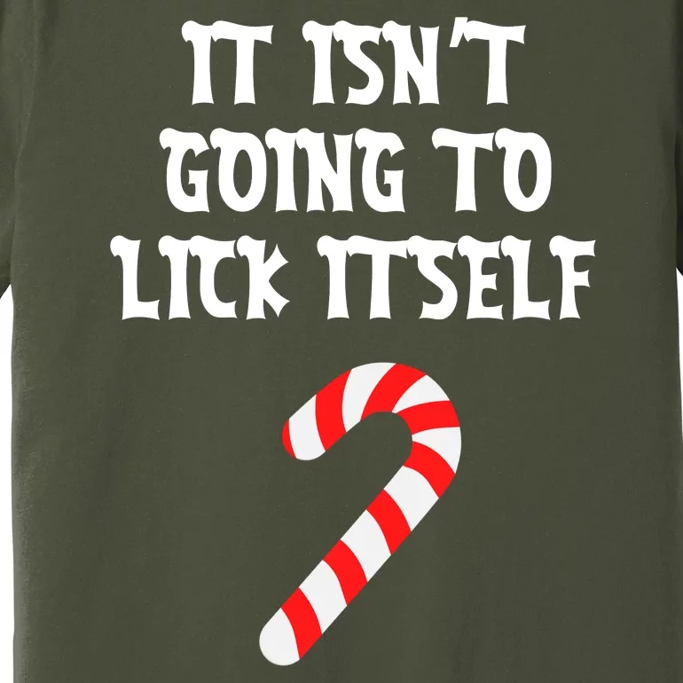 It Isn’T Going To Lick Itself Couple Premium T-Shirt