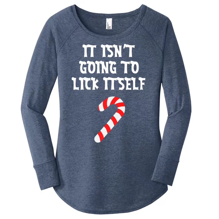 It Isn’T Going To Lick Itself Couple Women's Perfect Tri Tunic Long Sleeve Shirt