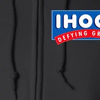 Ihoop I Hoop Defying Gravity Basketball & Basketballer Full Zip Hoodie