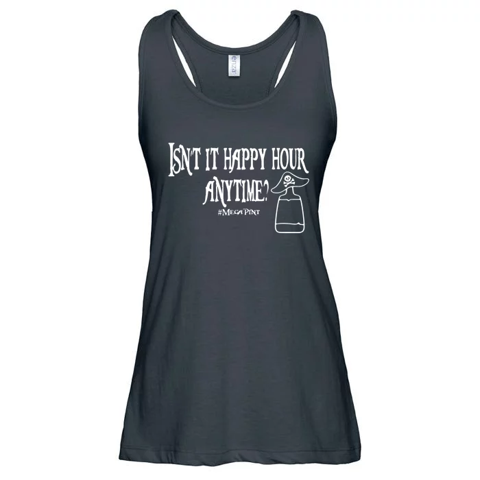 Isn't It Happy Hour Anytime Mega Pint Ladies Essential Flowy Tank