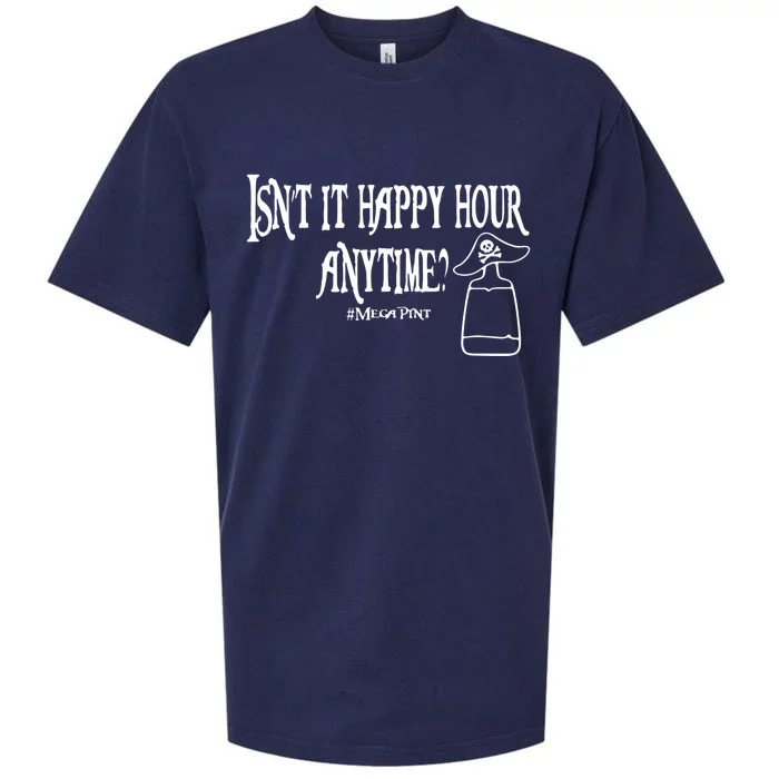 Isn't It Happy Hour Anytime Mega Pint Sueded Cloud Jersey T-Shirt