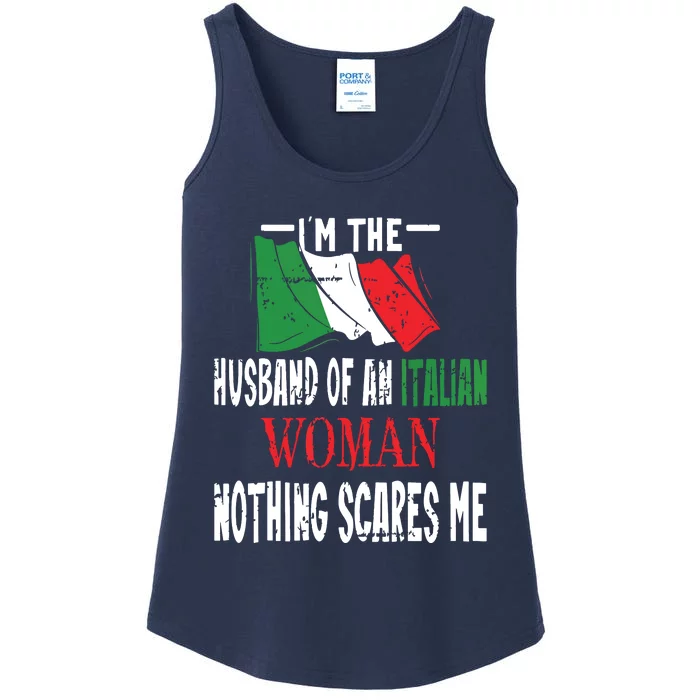 Italian Italy Husband Of Italian Woman Ladies Essential Tank